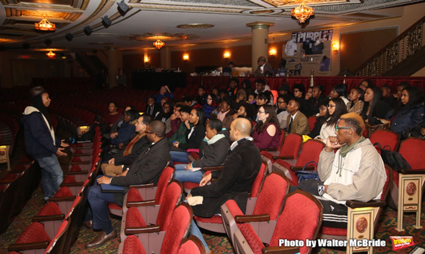 Photo Coverage: THE COLOR PURPLE Welcomes Kids from PAL  Image