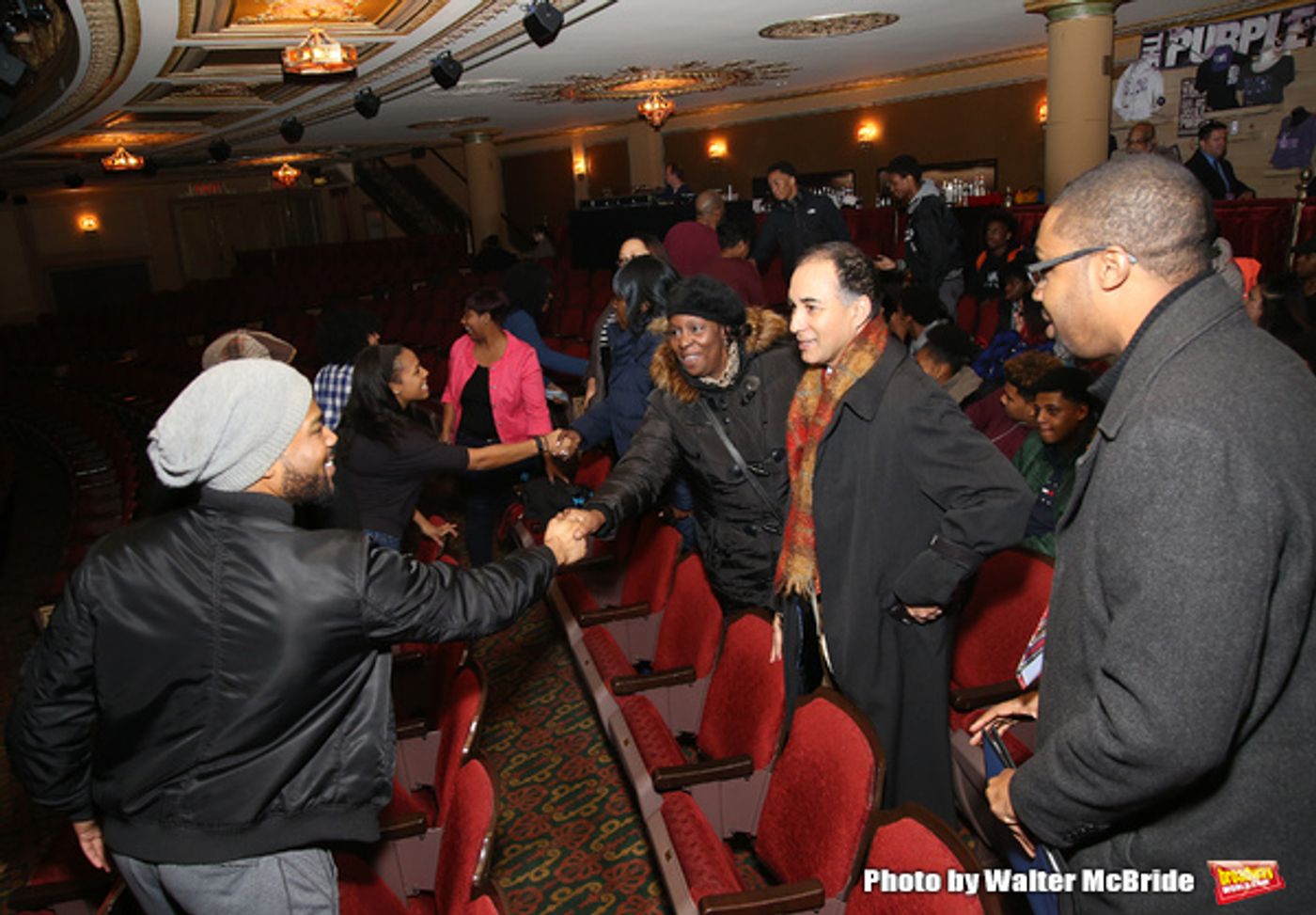 Photo Coverage: THE COLOR PURPLE Welcomes Kids from PAL  Image