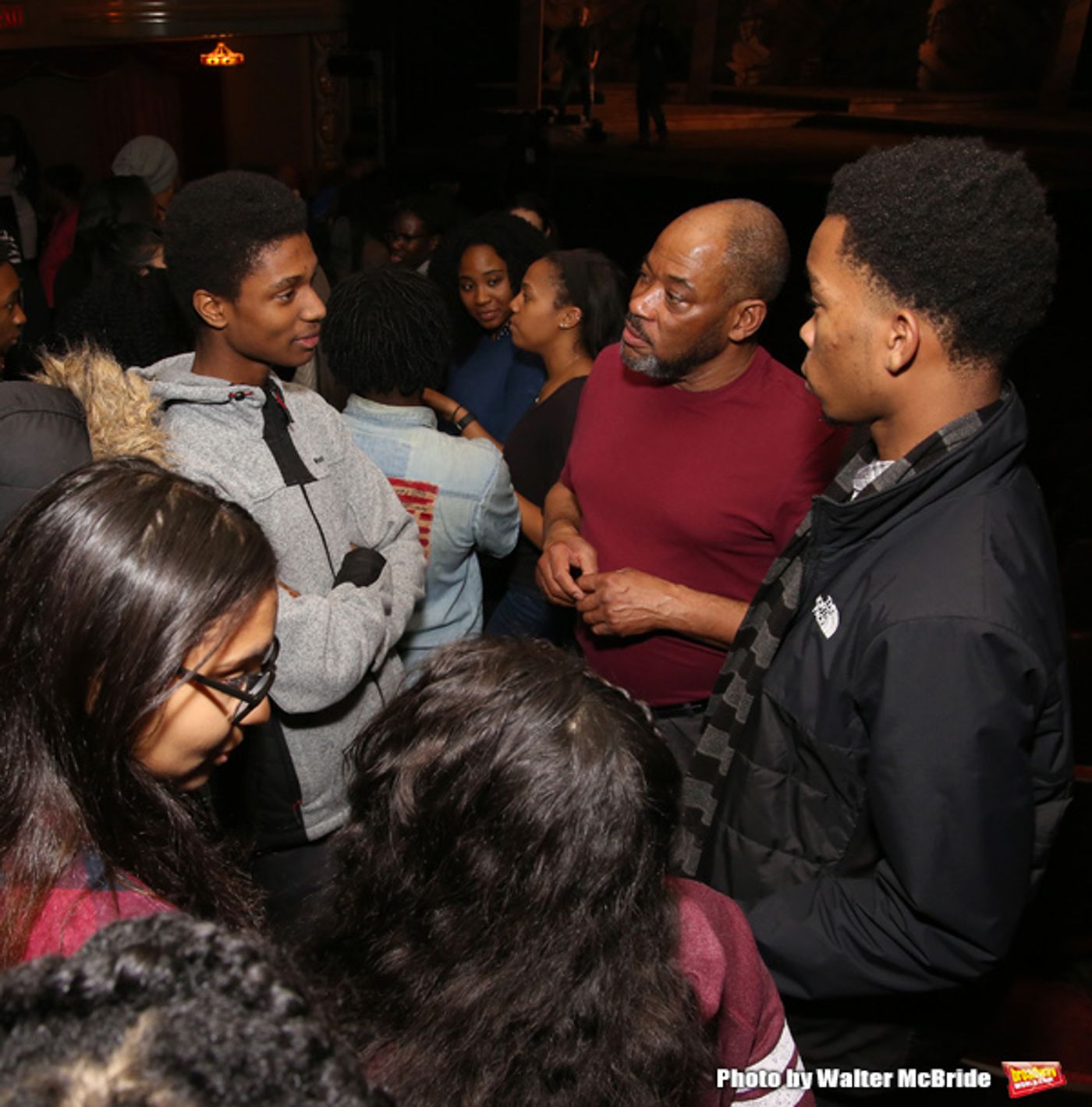 Photo Coverage: THE COLOR PURPLE Welcomes Kids from PAL  Image