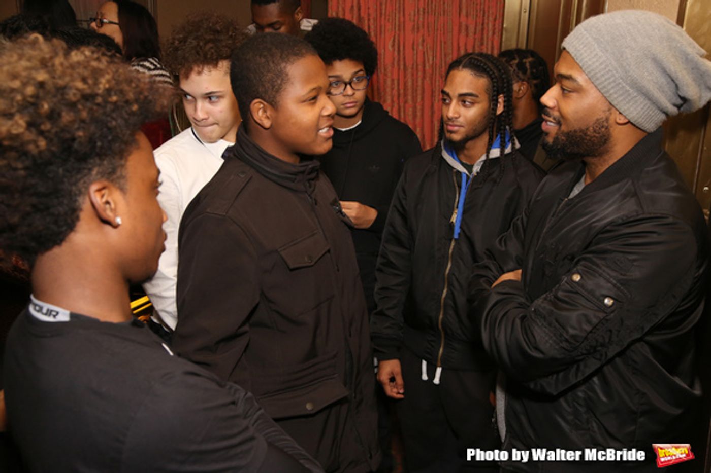 Photo Coverage: THE COLOR PURPLE Welcomes Kids from PAL  Image
