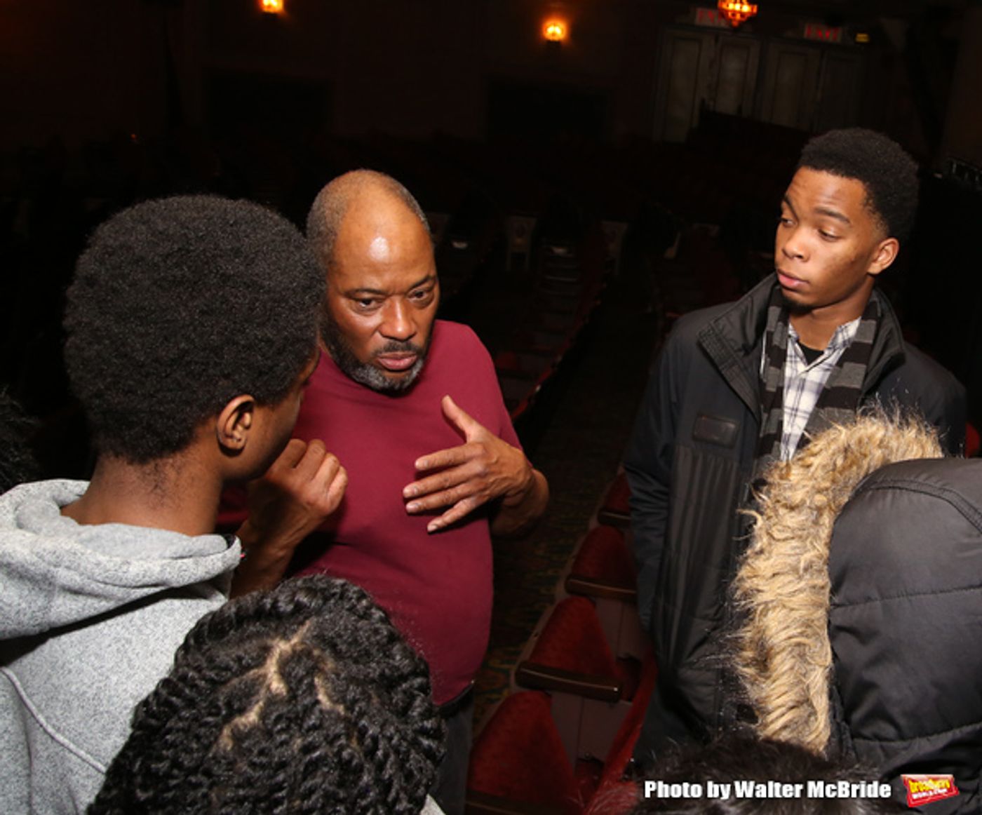 Photo Coverage: THE COLOR PURPLE Welcomes Kids from PAL  Image