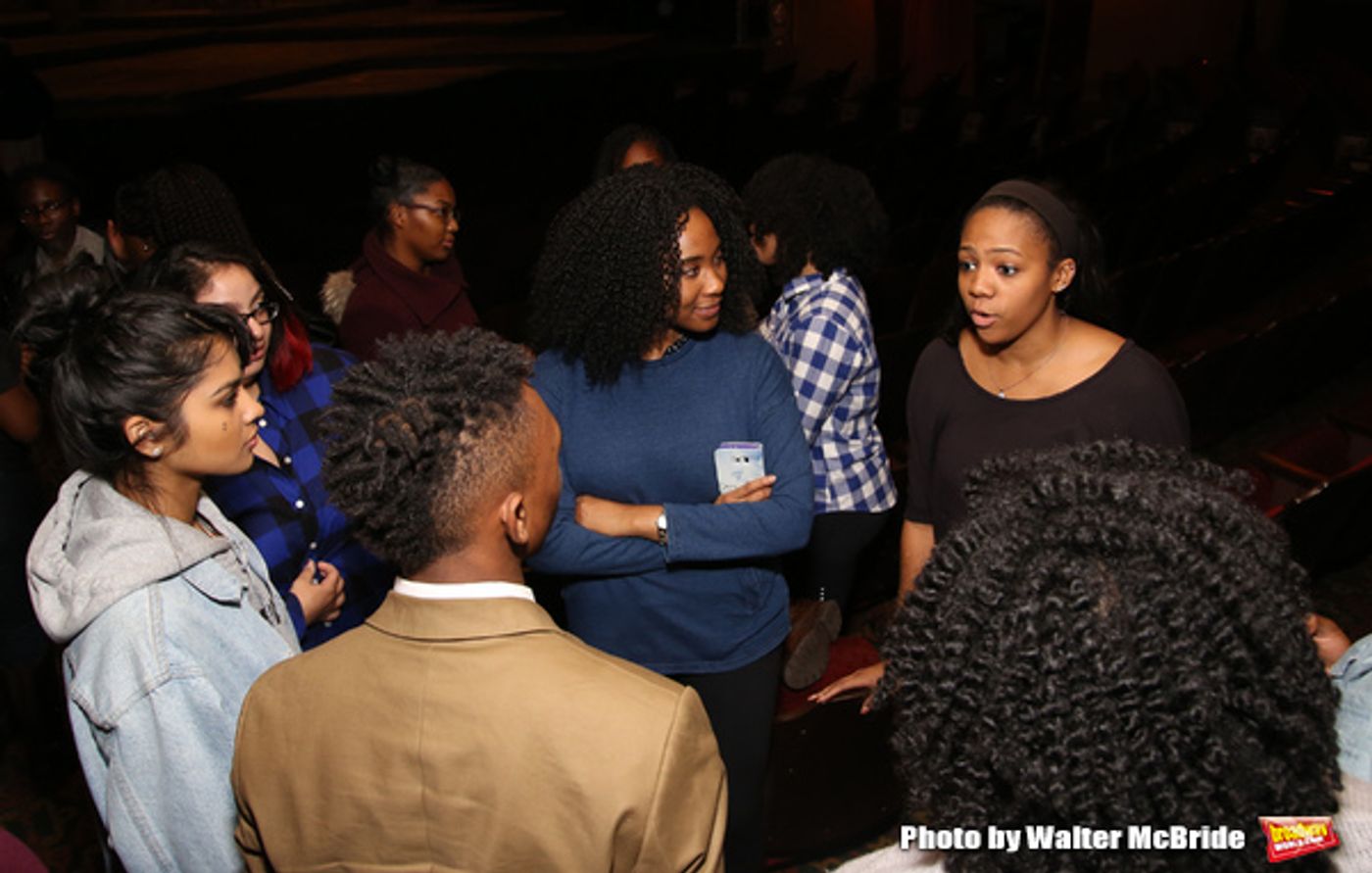 Photo Coverage: THE COLOR PURPLE Welcomes Kids from PAL  Image