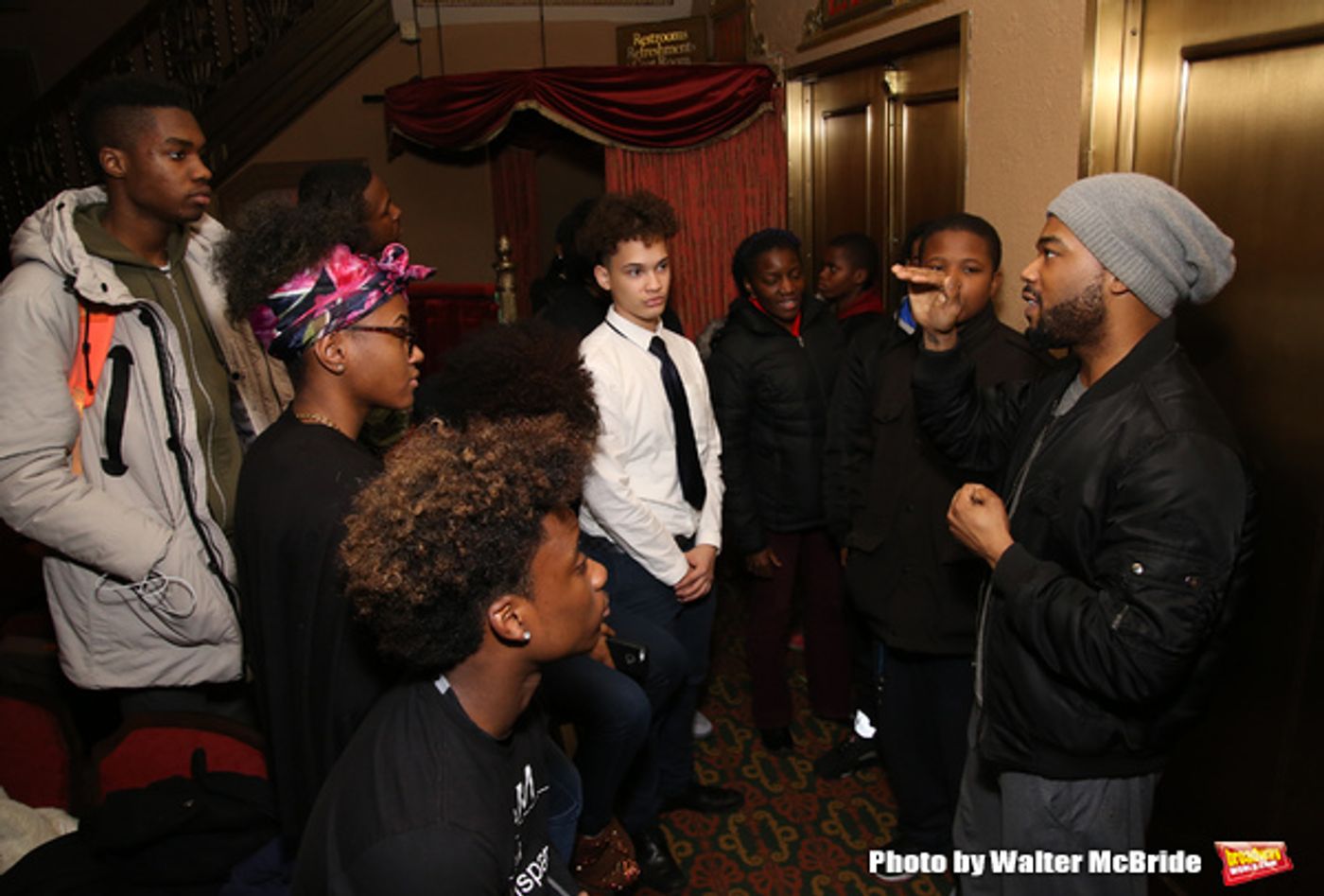 Photo Coverage: THE COLOR PURPLE Welcomes Kids from PAL  Image