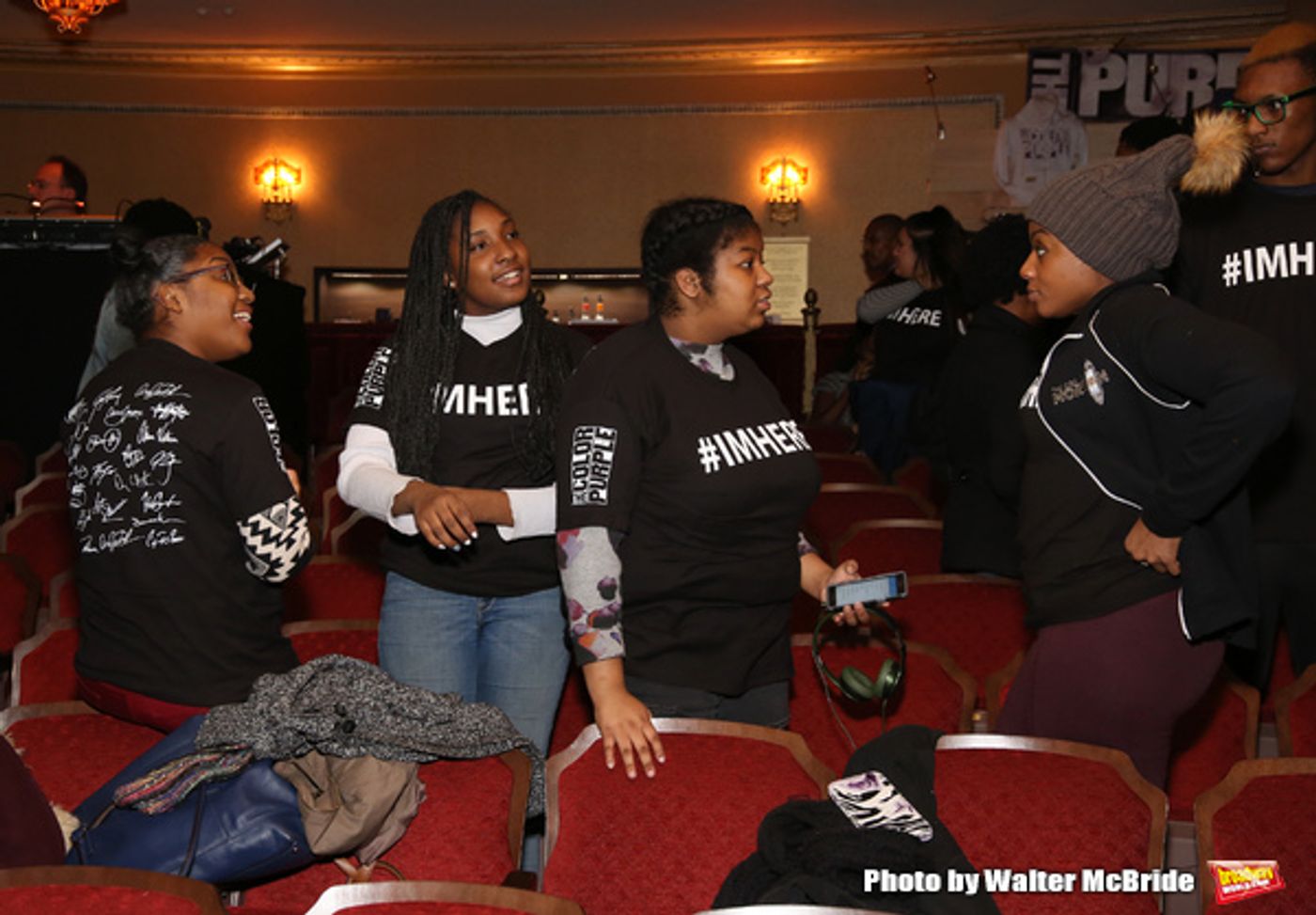 Photo Coverage: THE COLOR PURPLE Welcomes Kids from PAL  Image