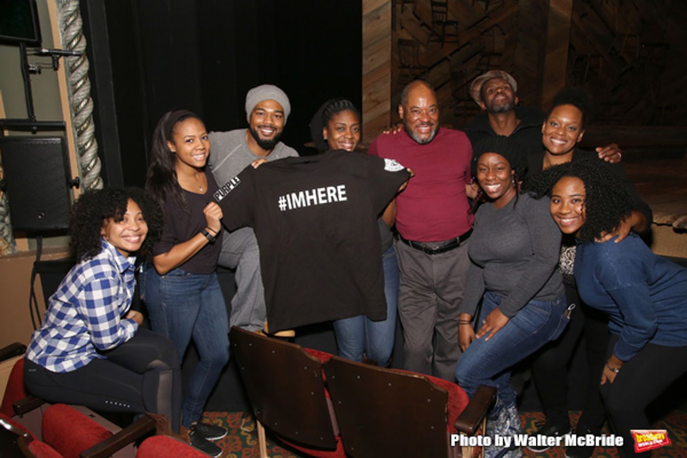 Photo Coverage: THE COLOR PURPLE Welcomes Kids from PAL  Image