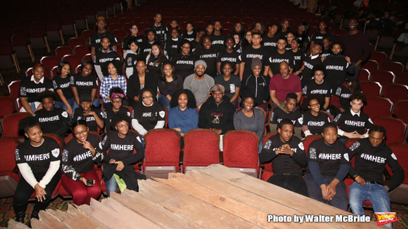 Photo Coverage: THE COLOR PURPLE Welcomes Kids from PAL  Image