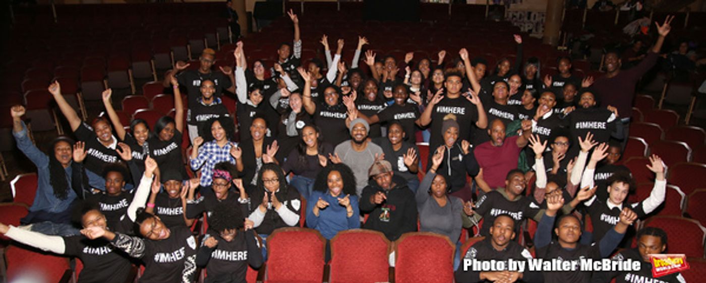 Photo Coverage: THE COLOR PURPLE Welcomes Kids from PAL  Image