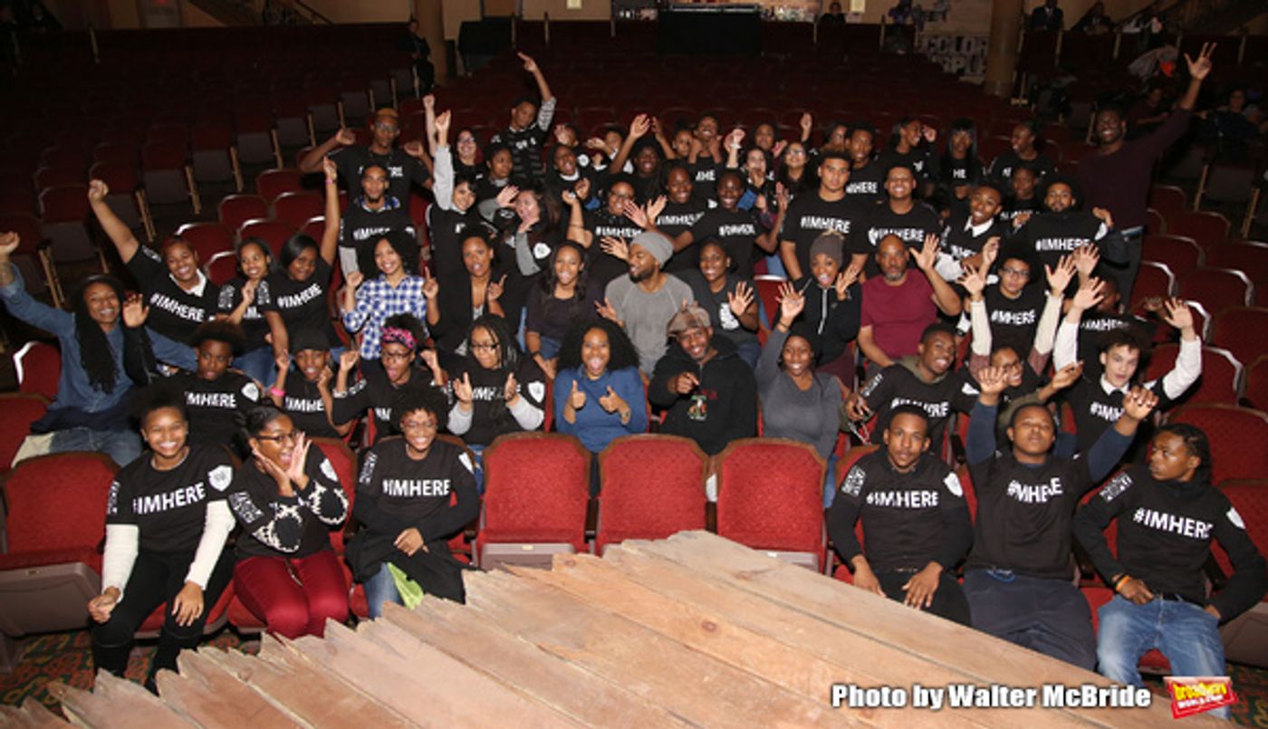Photo Coverage: THE COLOR PURPLE Welcomes Kids from PAL  Image
