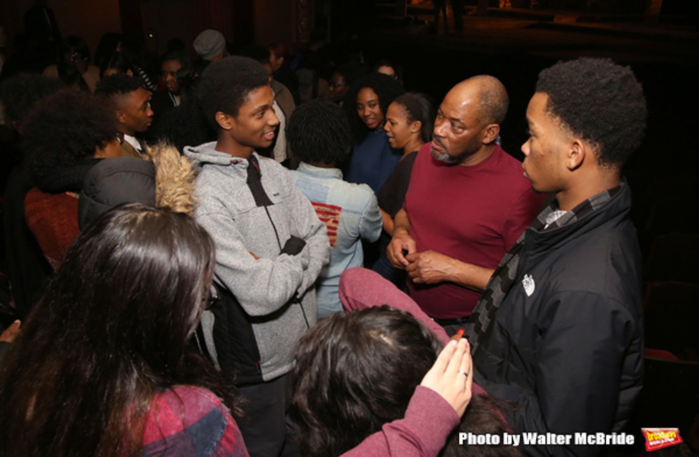 Photo Coverage: THE COLOR PURPLE Welcomes Kids from PAL  Image