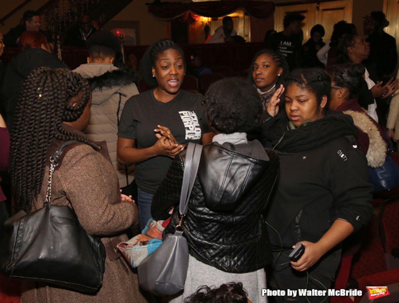 Photo Coverage: THE COLOR PURPLE Welcomes Kids from PAL  Image