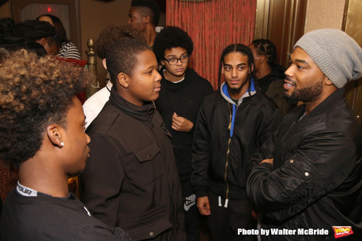 Photo Coverage: THE COLOR PURPLE Welcomes Kids from PAL  Image