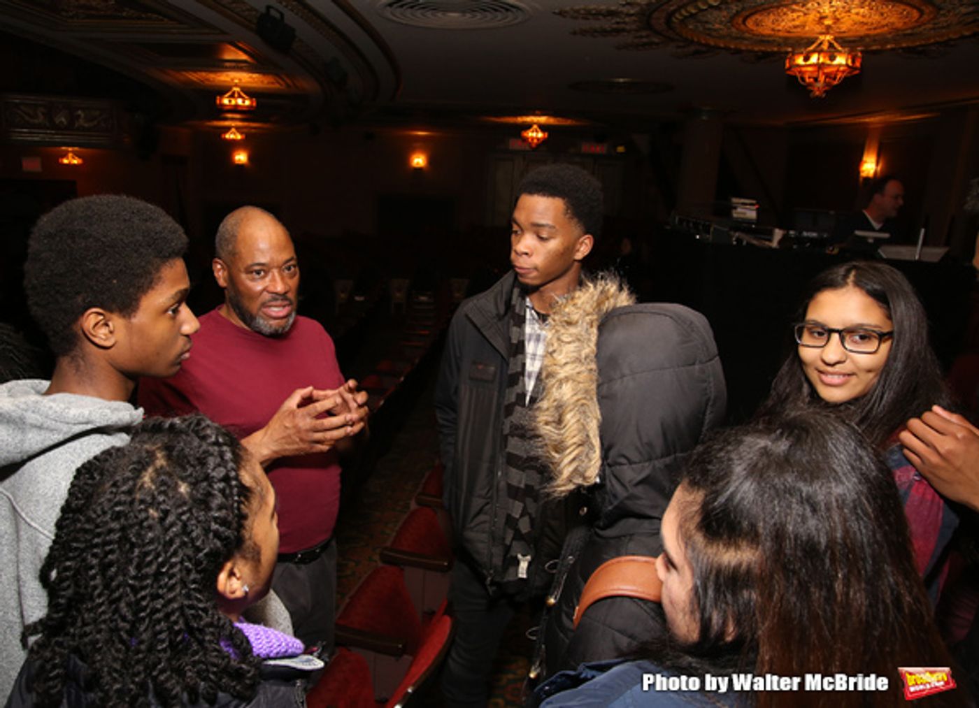 Photo Coverage: THE COLOR PURPLE Welcomes Kids from PAL  Image