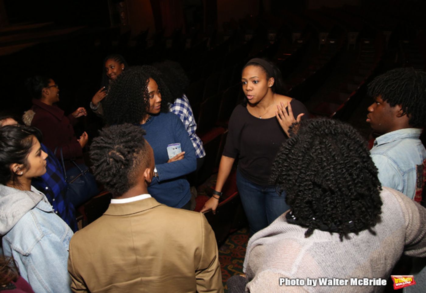 Photo Coverage: THE COLOR PURPLE Welcomes Kids from PAL  Image