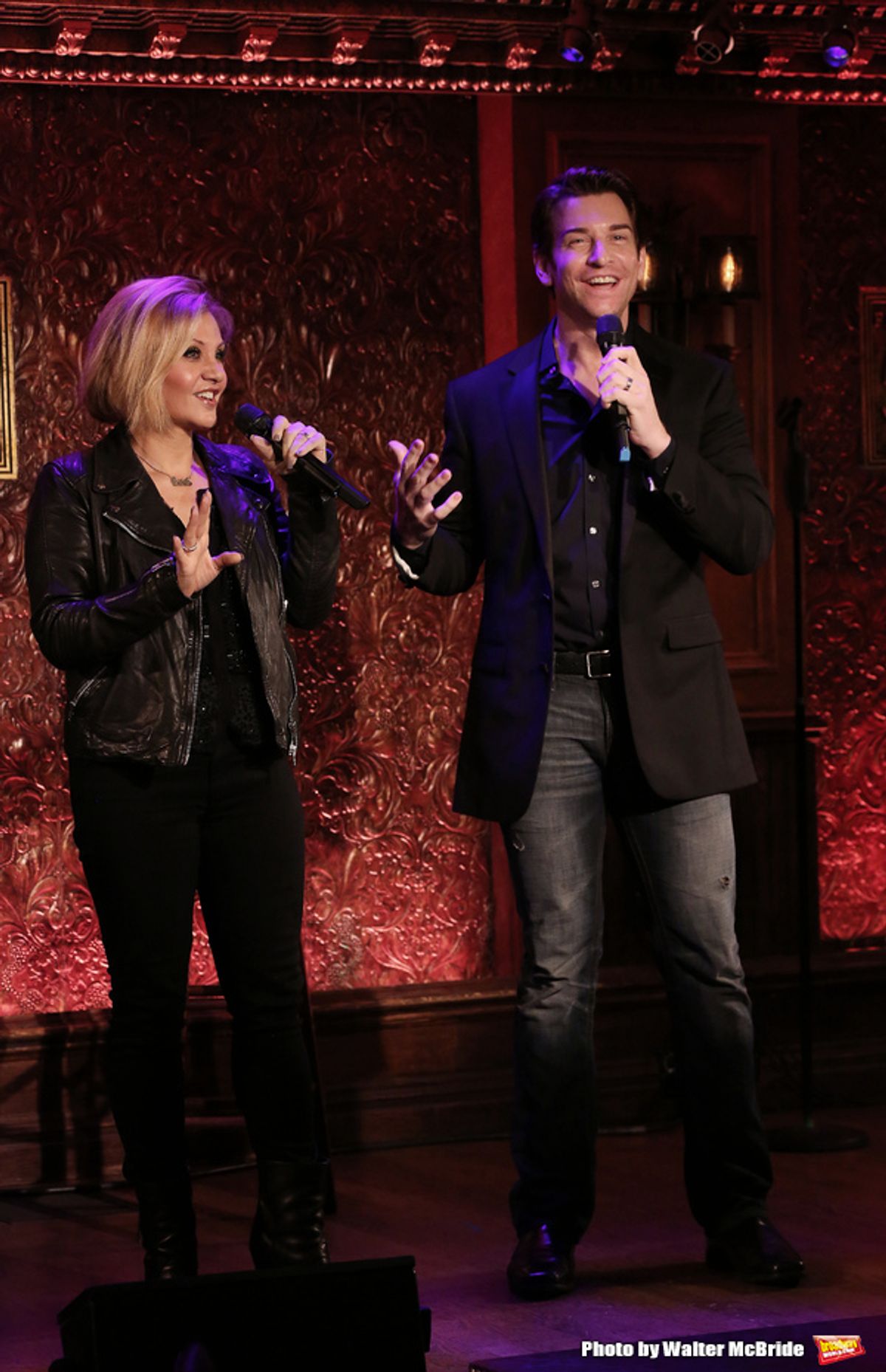 Orfeh and Andy Karl at 