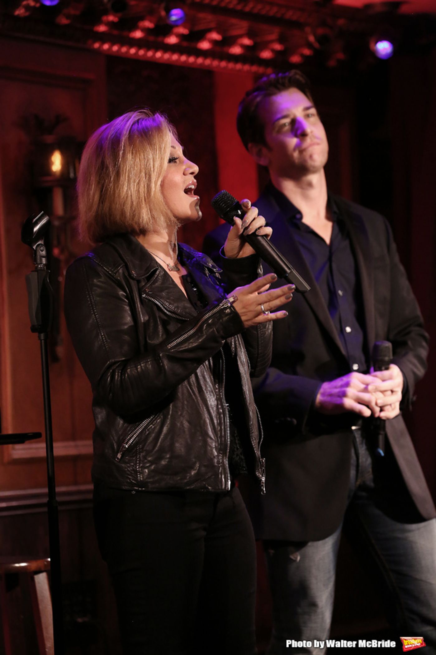 Photo Coverage: Orfeh and Andy Karl Get Ready for LEGALLY BOUND at Feinstein's/54 Below  Image