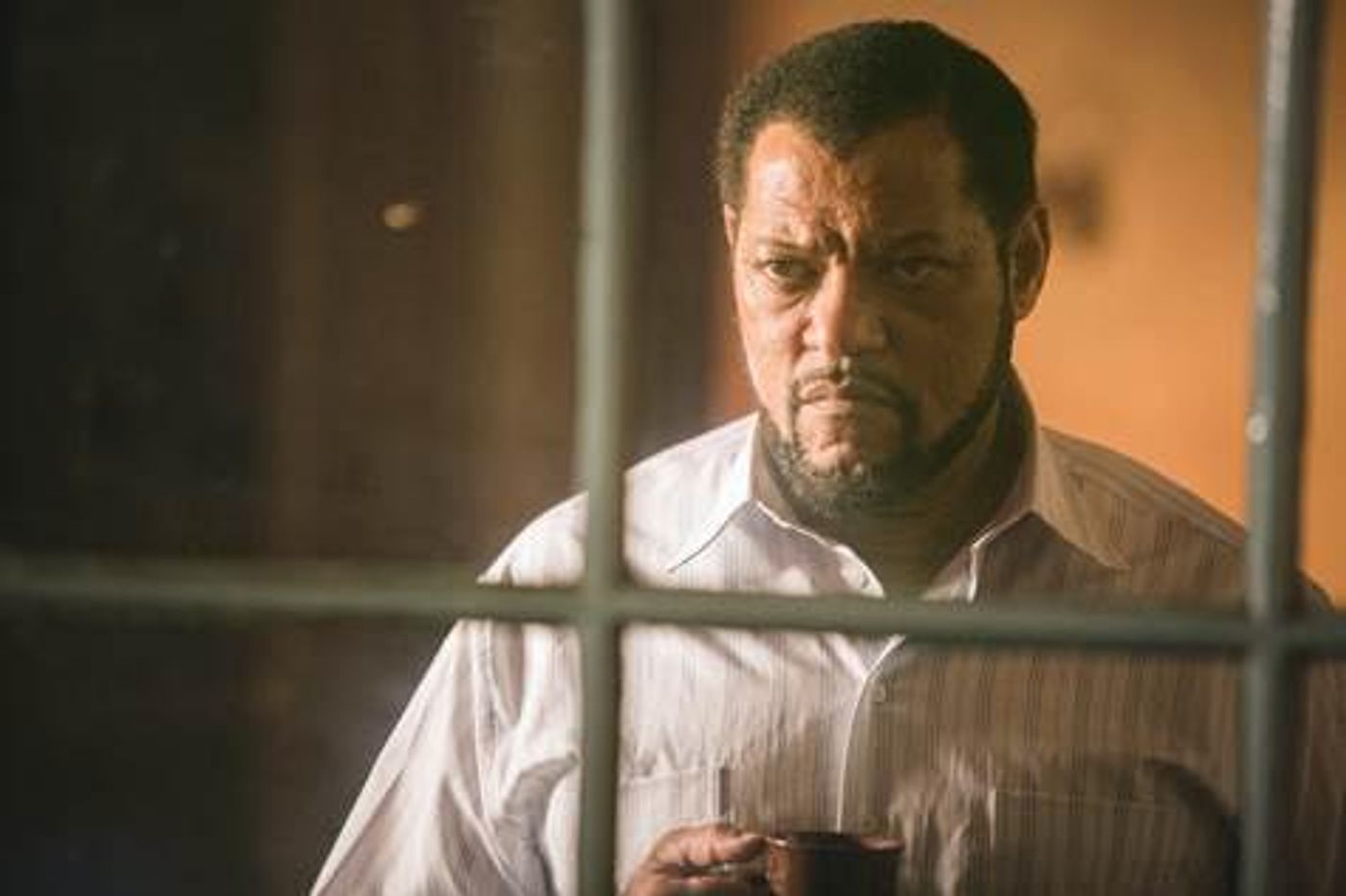 Photo: First Look Image of Laurence Fishburne as Nelson Mandela in BET's MADIBA  Image