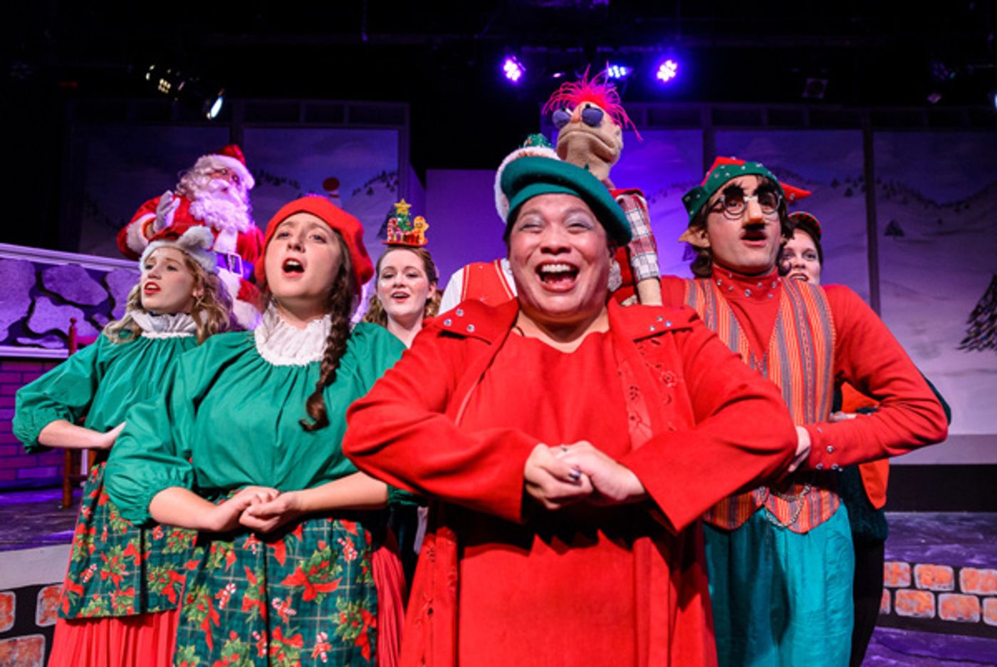 Photo Flash: First Look at Harry Connick, Jr.'s THE HAPPY ELF, Opening Tomorrow at Red Branch Theatre Company Photo Flash: First Look at Harry Connick, Jr.'s THE HAPPY ELF, Opening Tomorrow at Red Branch Theatre Company Image