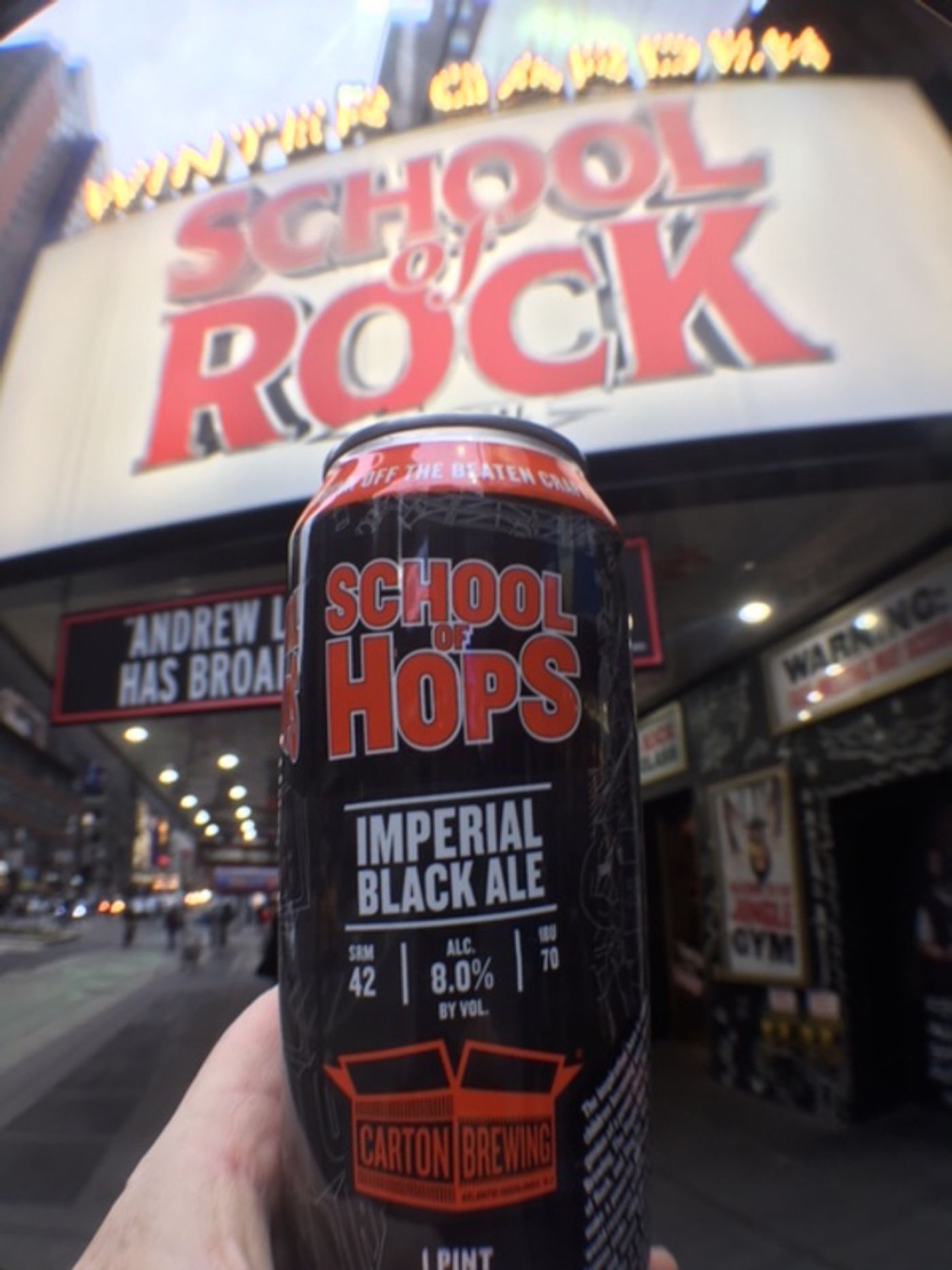 Photo Flash: SCHOOL OF ROCK Joins Broadway Brews Project with 'School of Hops' IPA Photo Flash: SCHOOL OF ROCK Joins Broadway Brews Project with 'School of Hops' IPA Image