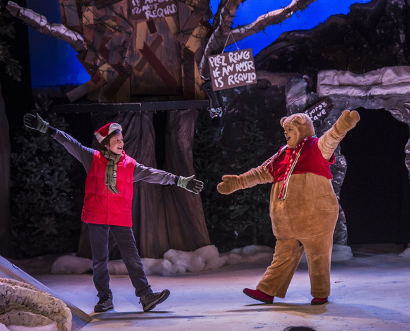 Photo Flash: First Look at Valley Youth Theatre's A WINNIE-THE-POOH CHRISTMAS TAIL  Image