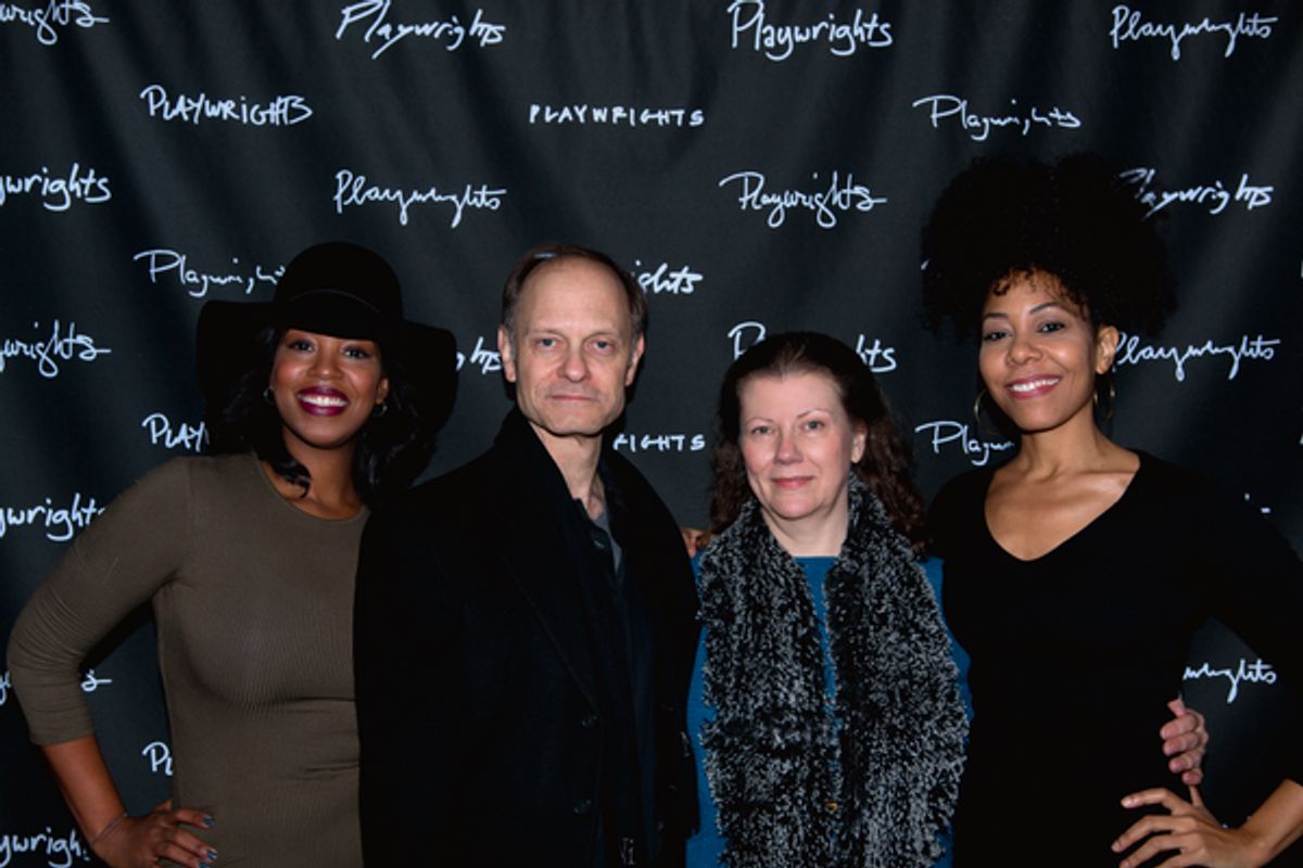 Marinda Anderson, David Hyde Pierce, Lynne McCullough & Nedra McClyde at 
