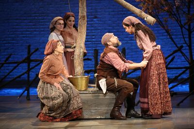 Judy Kuhn, Danny Burstein and company Photo