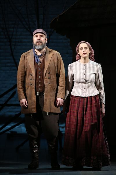 Danny Burstein and Judy Kuhn Photo