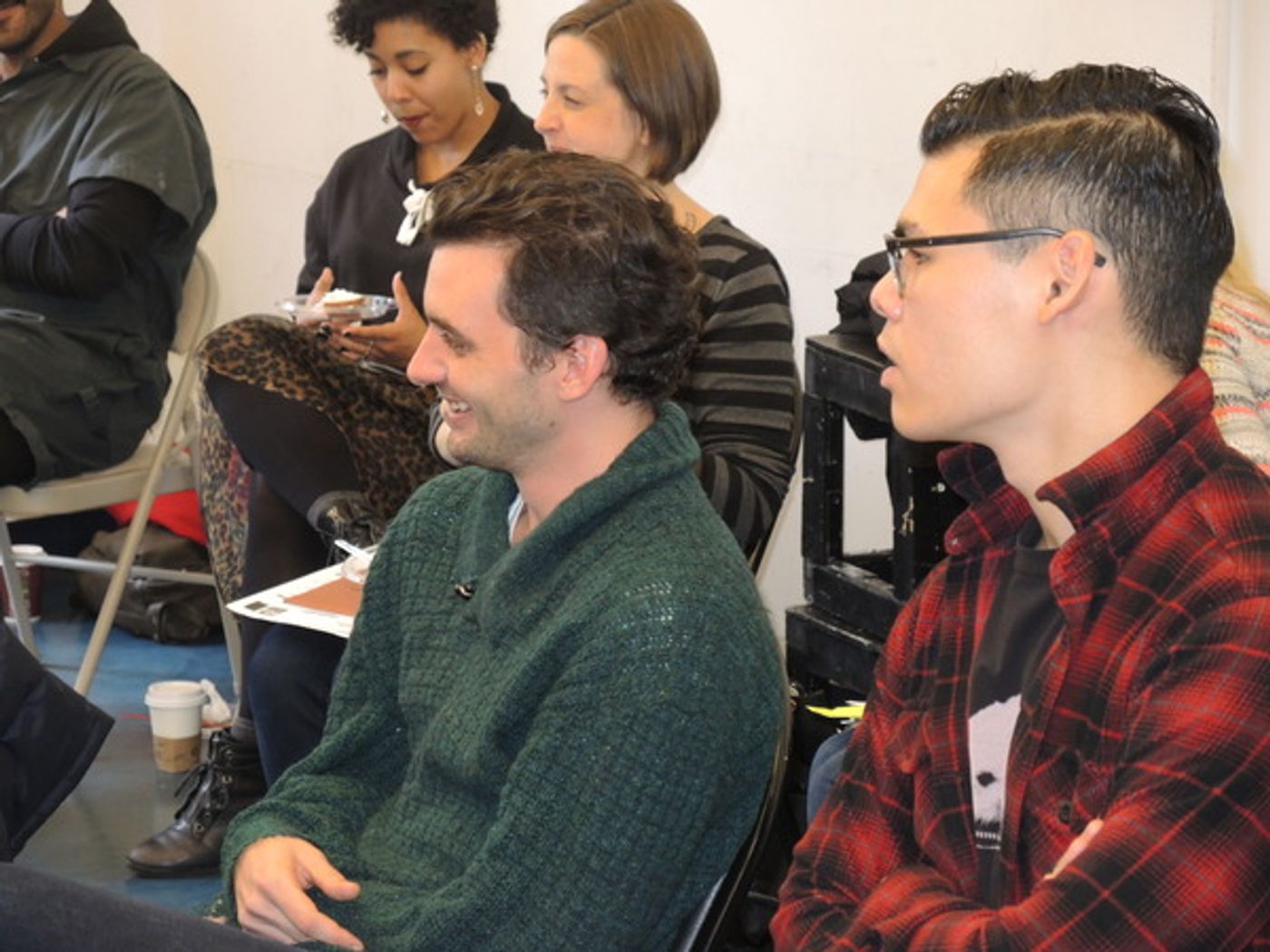 Photo Flash: In Rehearsal for Page 73's ORANGE JULIUS at Rattlestick Playwrights Theater  Image