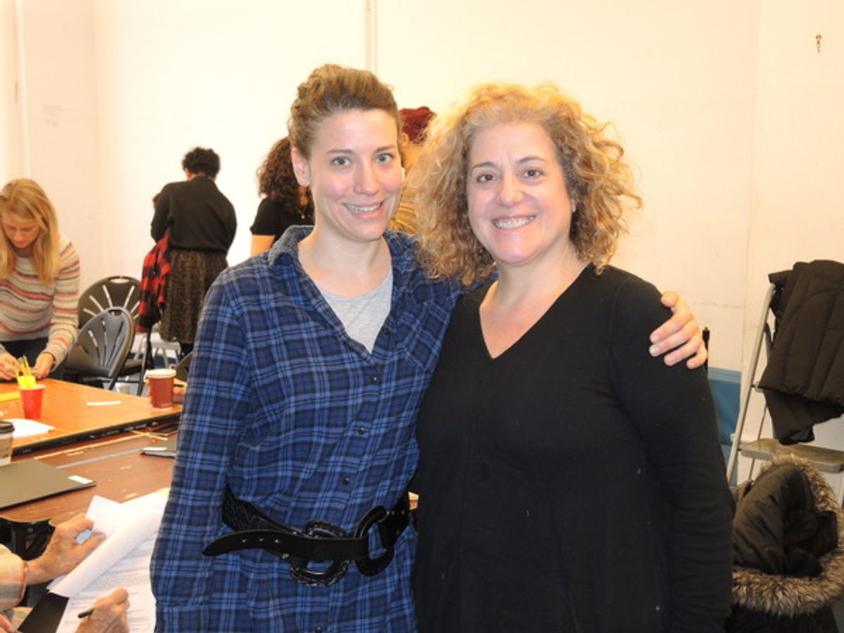 Irene Sofia Lucio and Mary Testa at 