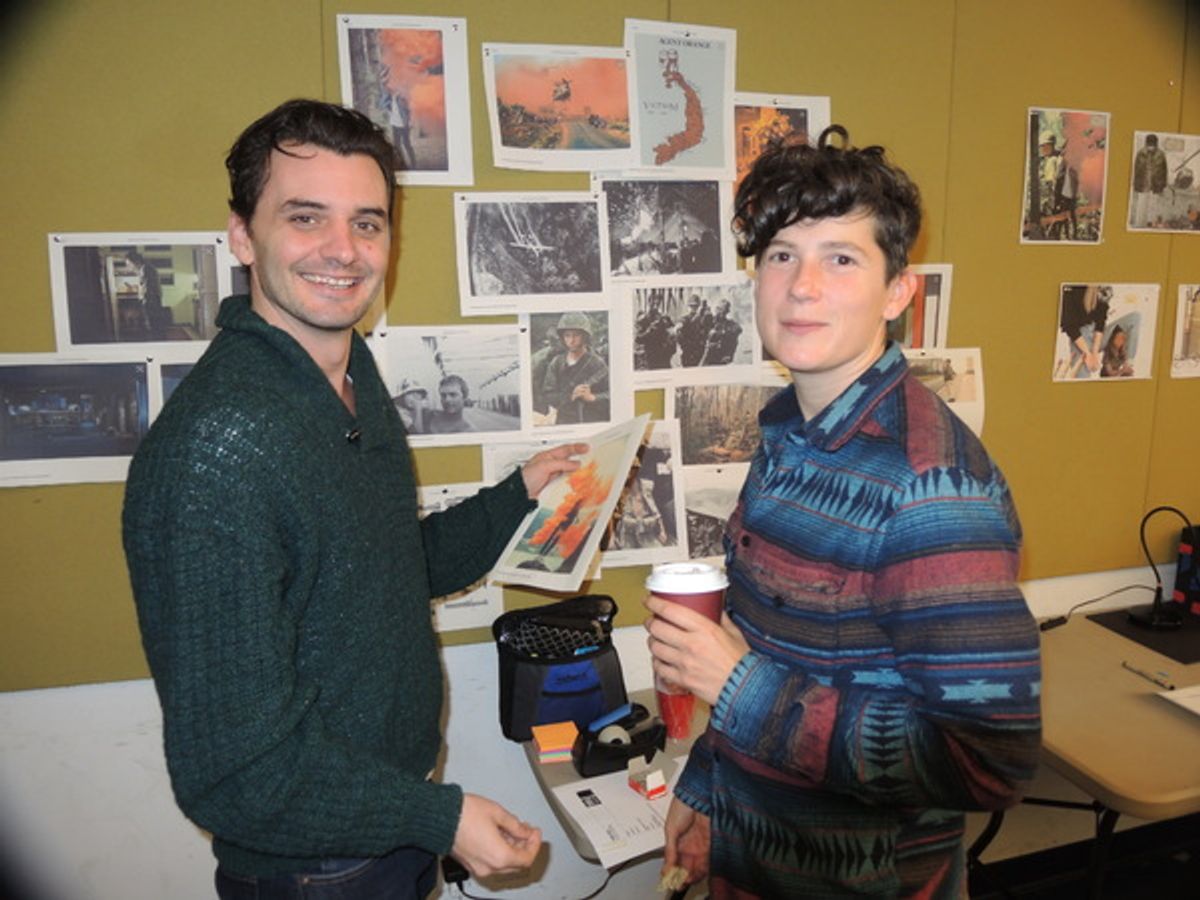 Dustin Willis and Basil Kreimendahl at 