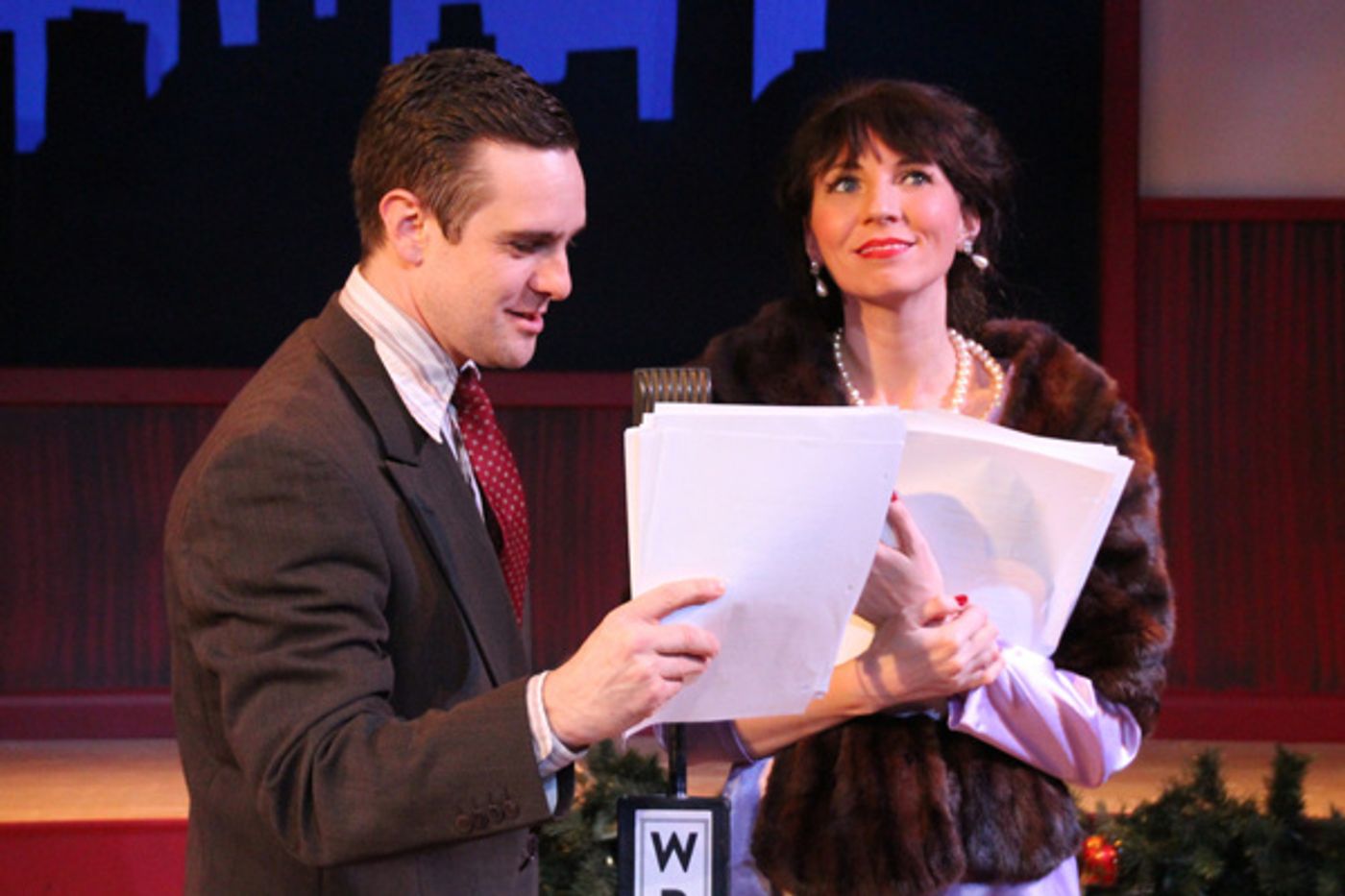 Photo Flash: First Look at MTC MainStage's IT'S A WONDERFUL LIFE: A LIVE RADIO PLAY  Image