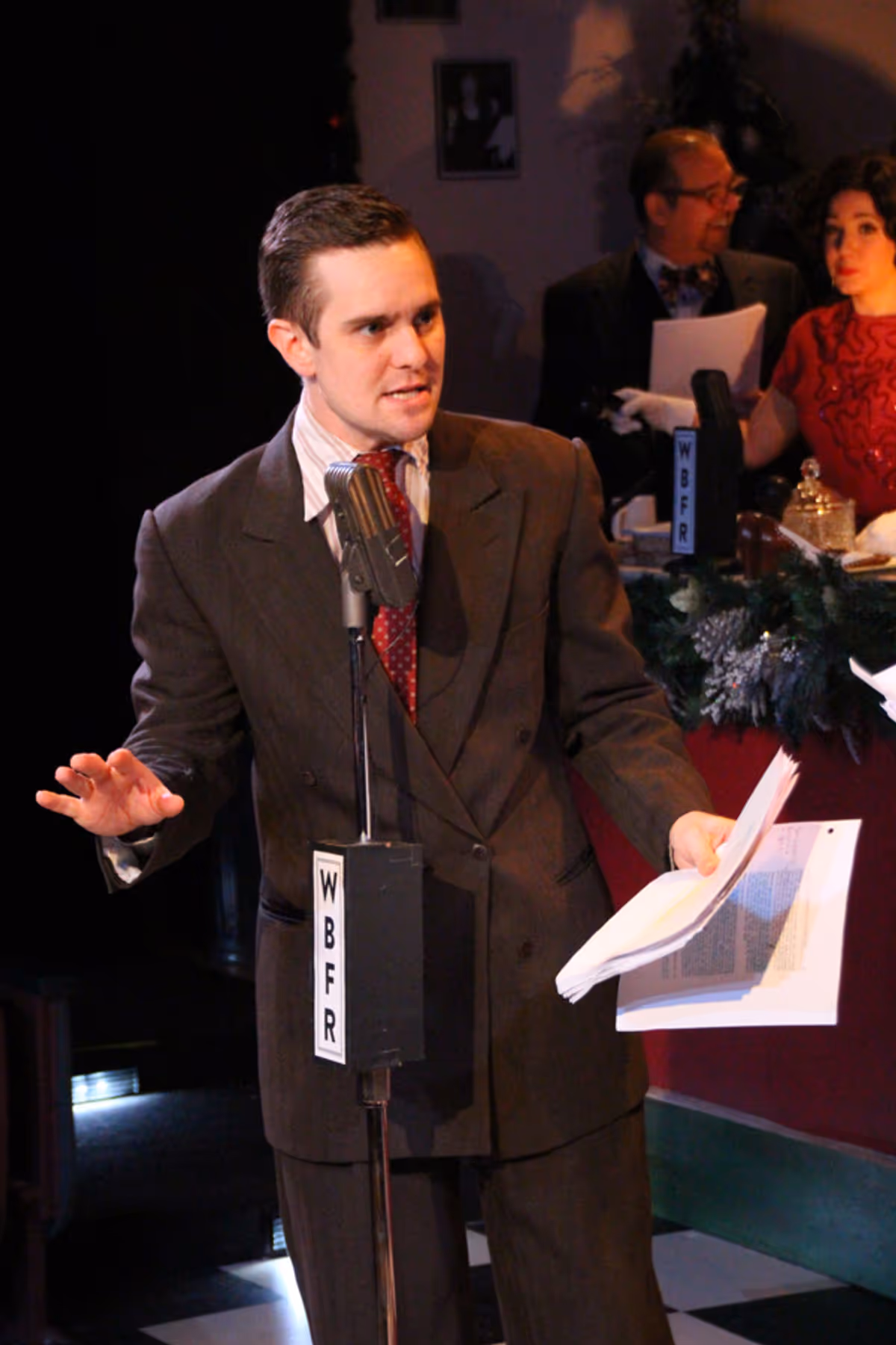 Jon-Michael Miller at First Look at MTC MainStage's IT'S A WONDERFUL LIFE: A LIVE RADIO PLAY