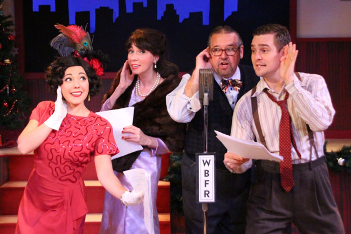 Photo Flash: First Look at MTC MainStage's IT'S A WONDERFUL LIFE: A LIVE RADIO PLAY  Image