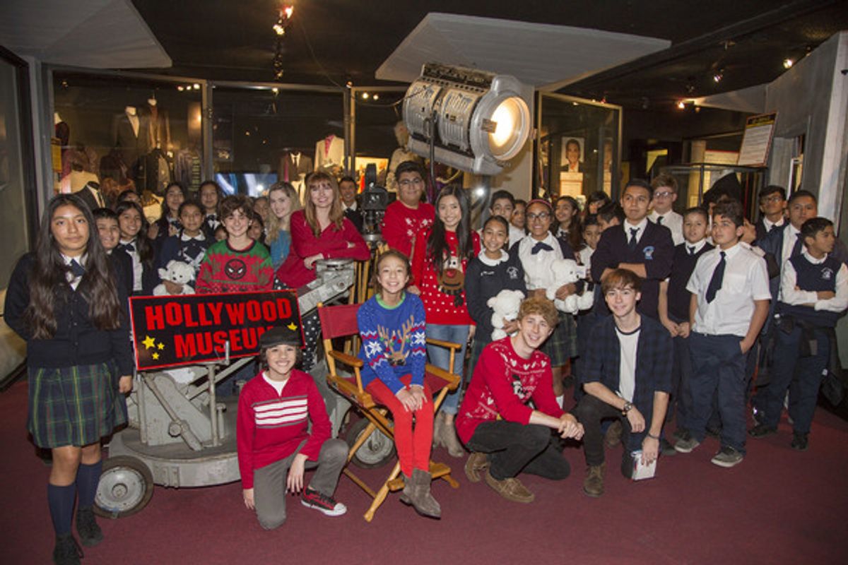 Jax Malcolm, Hunter Peyten, Jennifer Jolliff, Serena Laurel, Aubrey Anderson-Emmons, Sean-Ryan Petersen, Ashley Liao, Joey Luthman and Chad Roberts at 