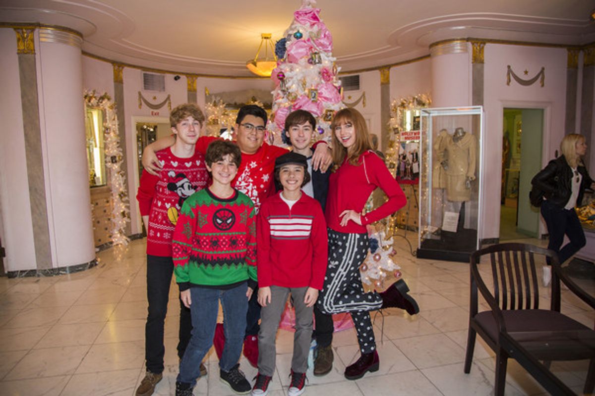 Joey Luthman, Jax Malcolm, Sean-Ryan Petersen, Hunter Peyten, Chad Roberts and Serena Laurel at 