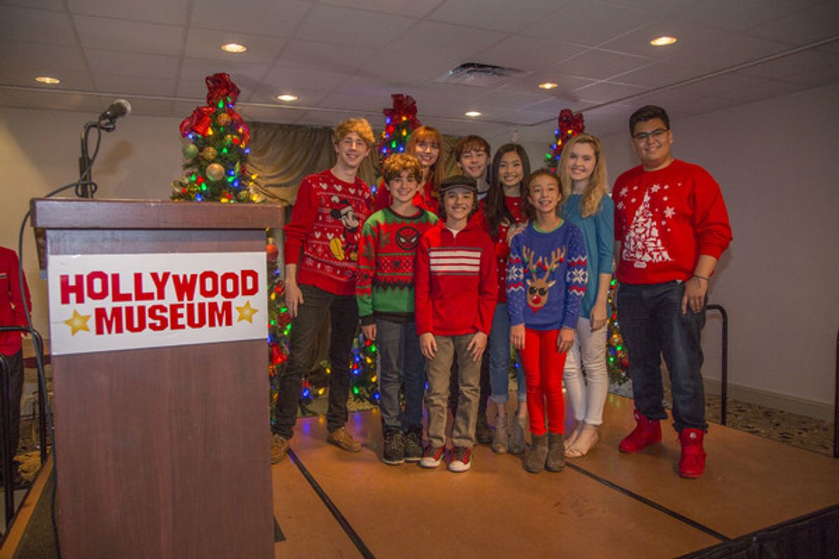 Joey Luthman, Jax Malcolm, Serena Laurel, Hunter Peyten, Chad Roberts, Ashley Liao, Aubrey Anderson-Emmons, Jennifer Jolliff and Sean-Ryan Petersen at 