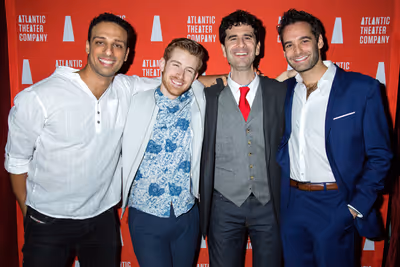 Ari'el Stachel, Daniel David Stewart, John Cariani, Jonathan Raviv Photo