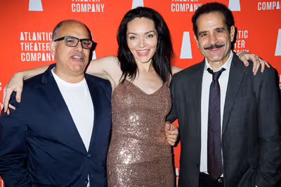 David Yazbek, Katrina Lenk, Tony Shalhoub Photo