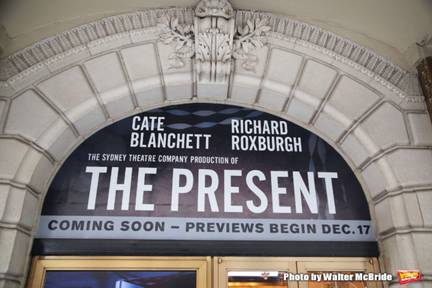 Up on the Marquee: Cate Blanchett in Sydney Theatre Co. THE PRESENT  Image