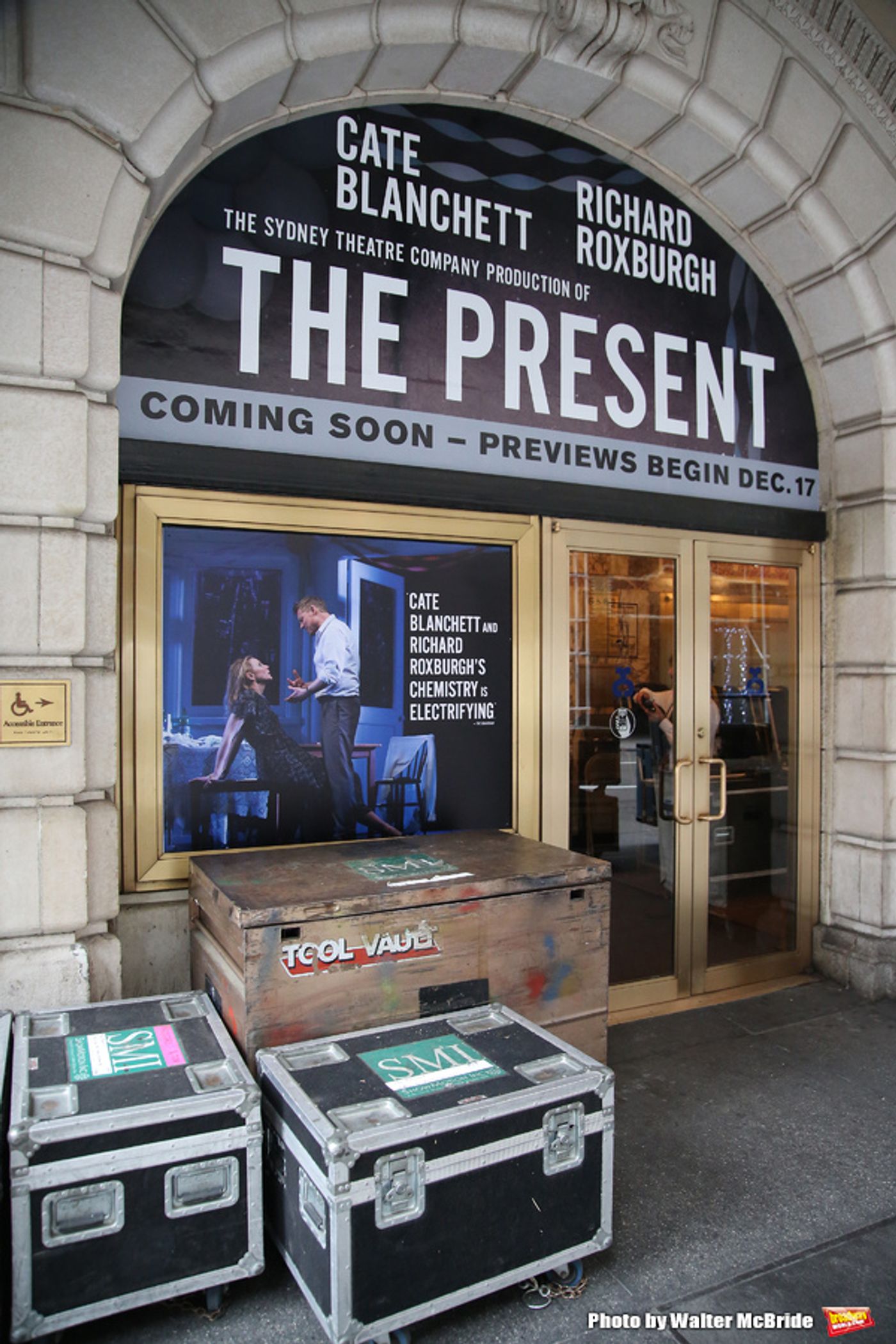 Up on the Marquee: Cate Blanchett in Sydney Theatre Co. THE PRESENT  Image
