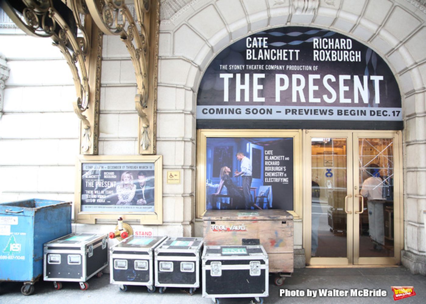 Up on the Marquee: Cate Blanchett in Sydney Theatre Co. THE PRESENT  Image