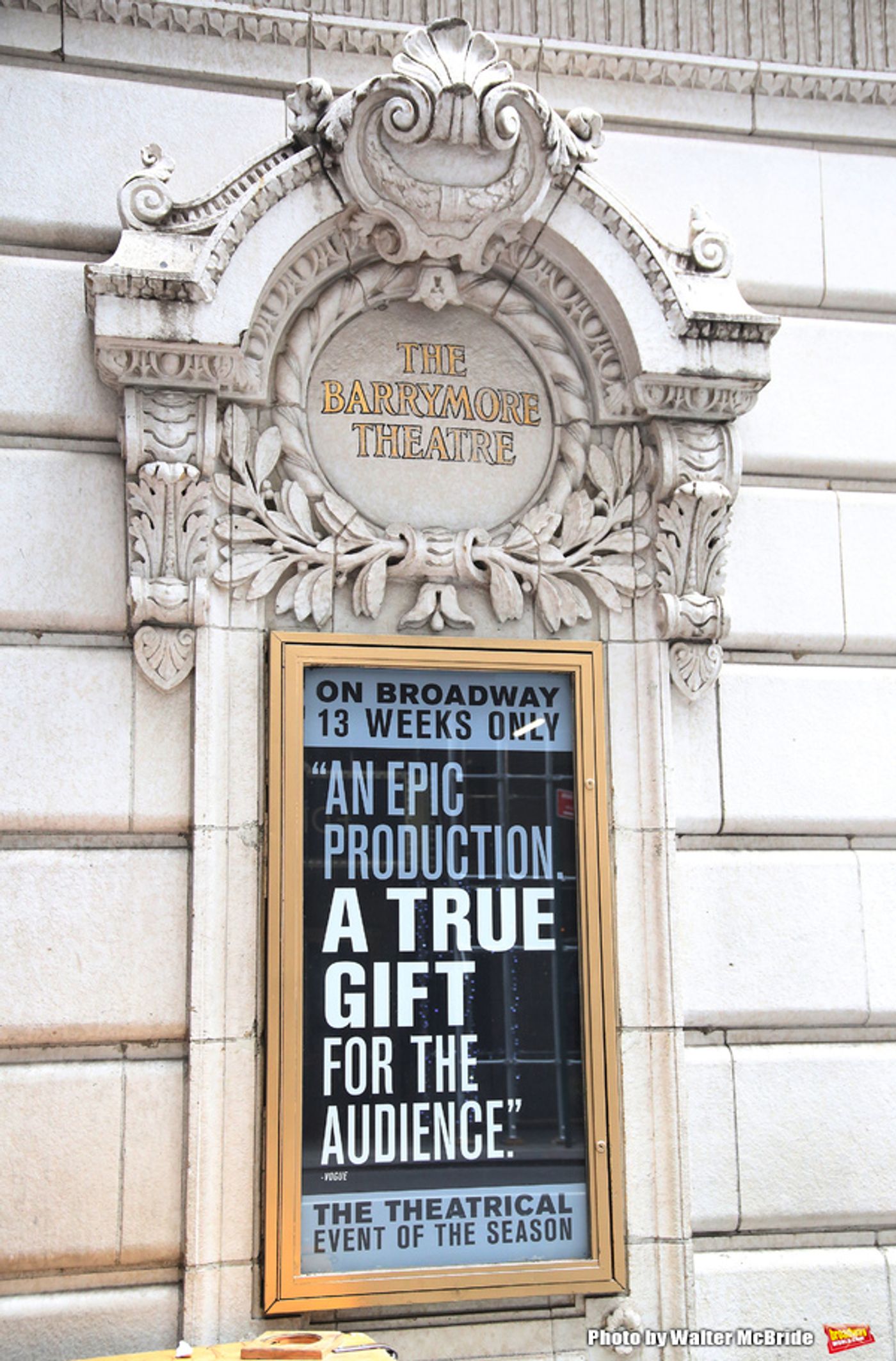 Up on the Marquee: Cate Blanchett in Sydney Theatre Co. THE PRESENT  Image
