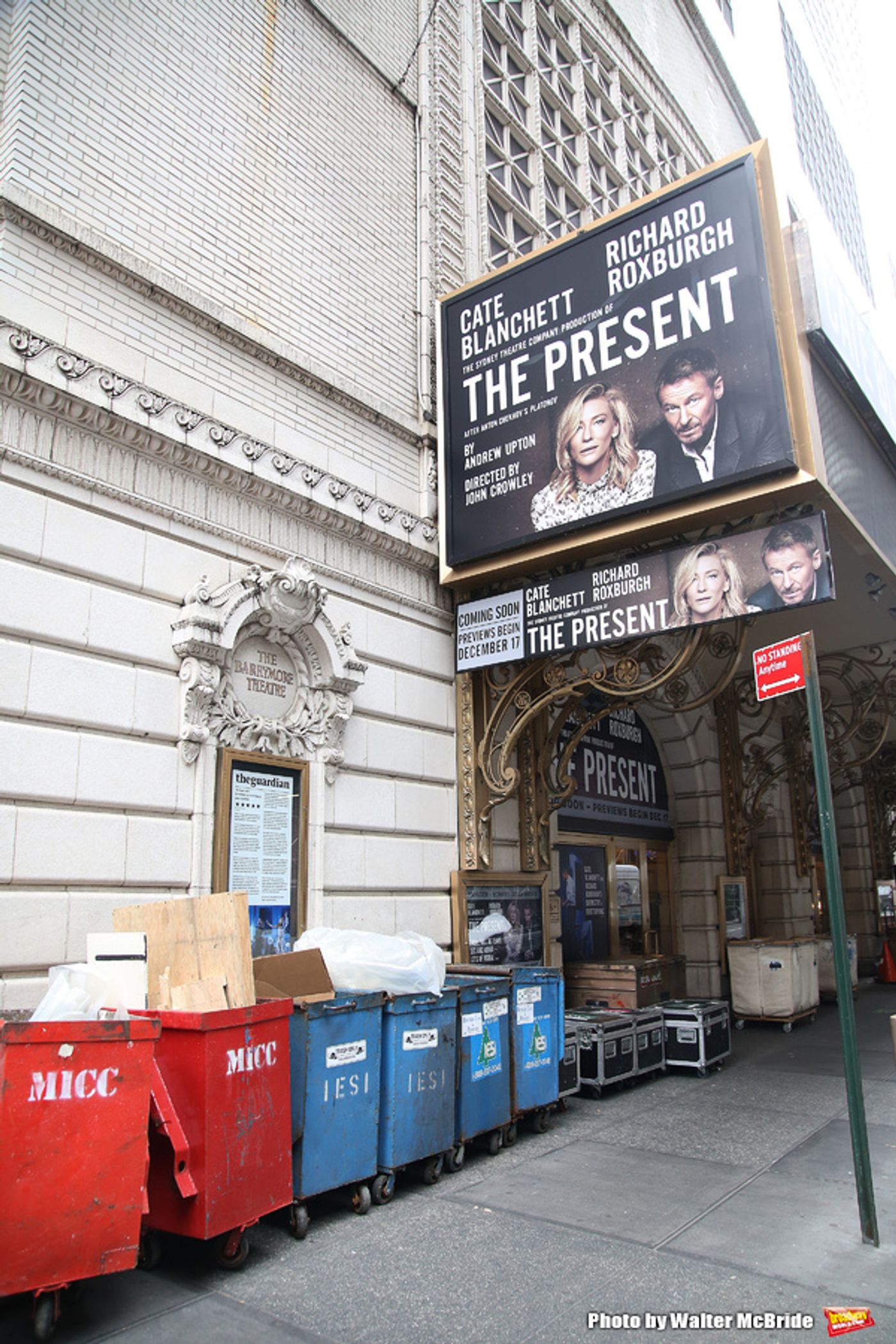 Up on the Marquee: Cate Blanchett in Sydney Theatre Co. THE PRESENT  Image