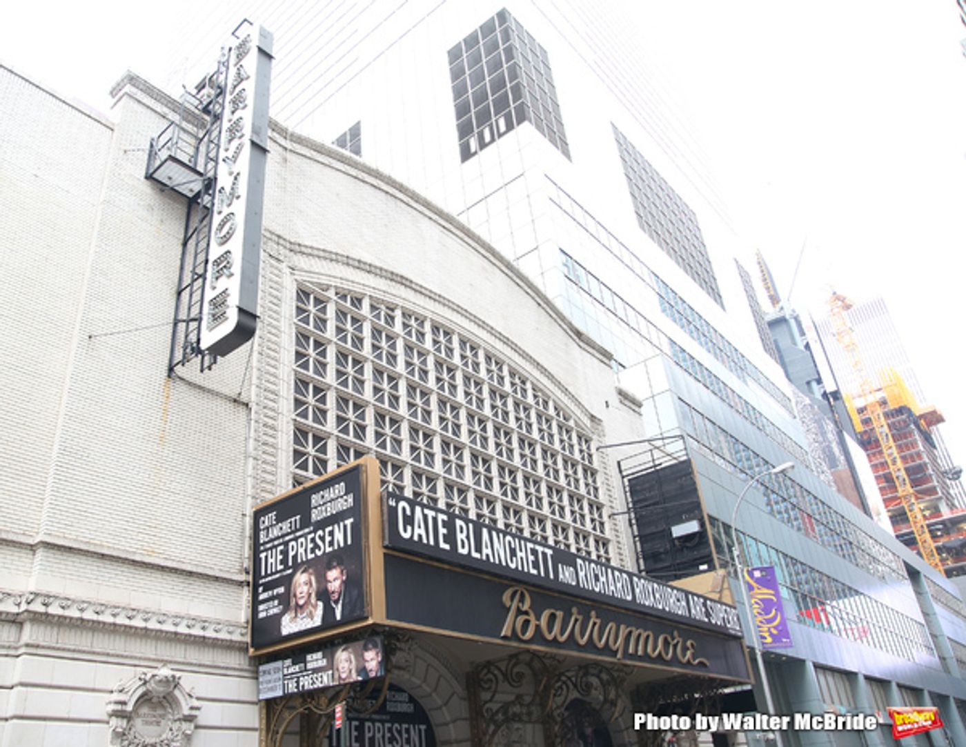 Up on the Marquee: Cate Blanchett in Sydney Theatre Co. THE PRESENT  Image