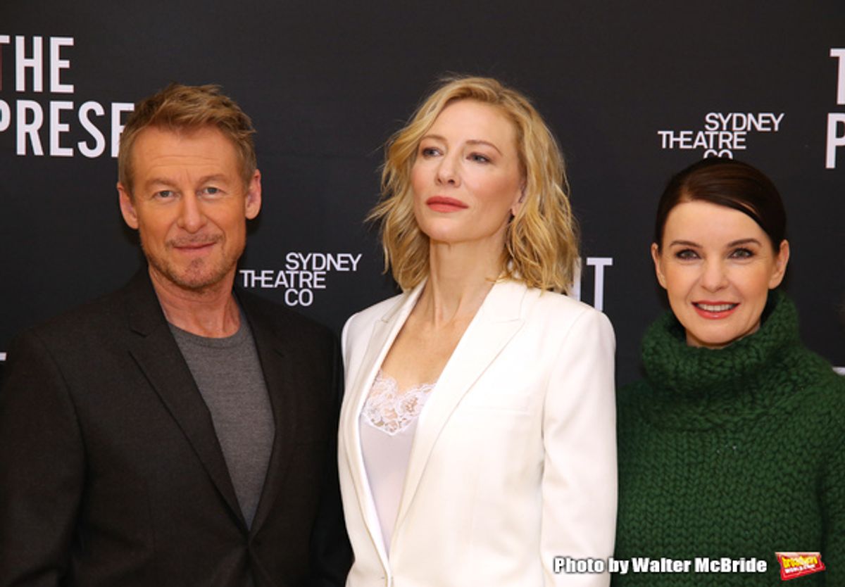 Richard Roxburgh, Cate Blanchett and Jacqueline McKenzie  at 