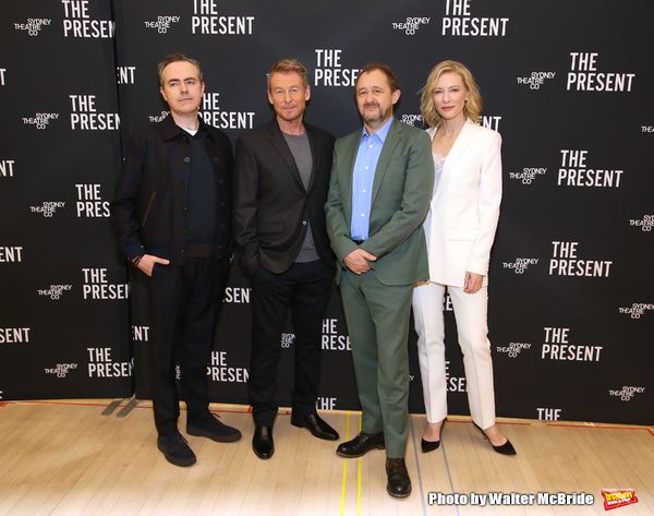 John Crowley, Richard Roxburgh, Andrew Upton and Cate Blanchett  Photo