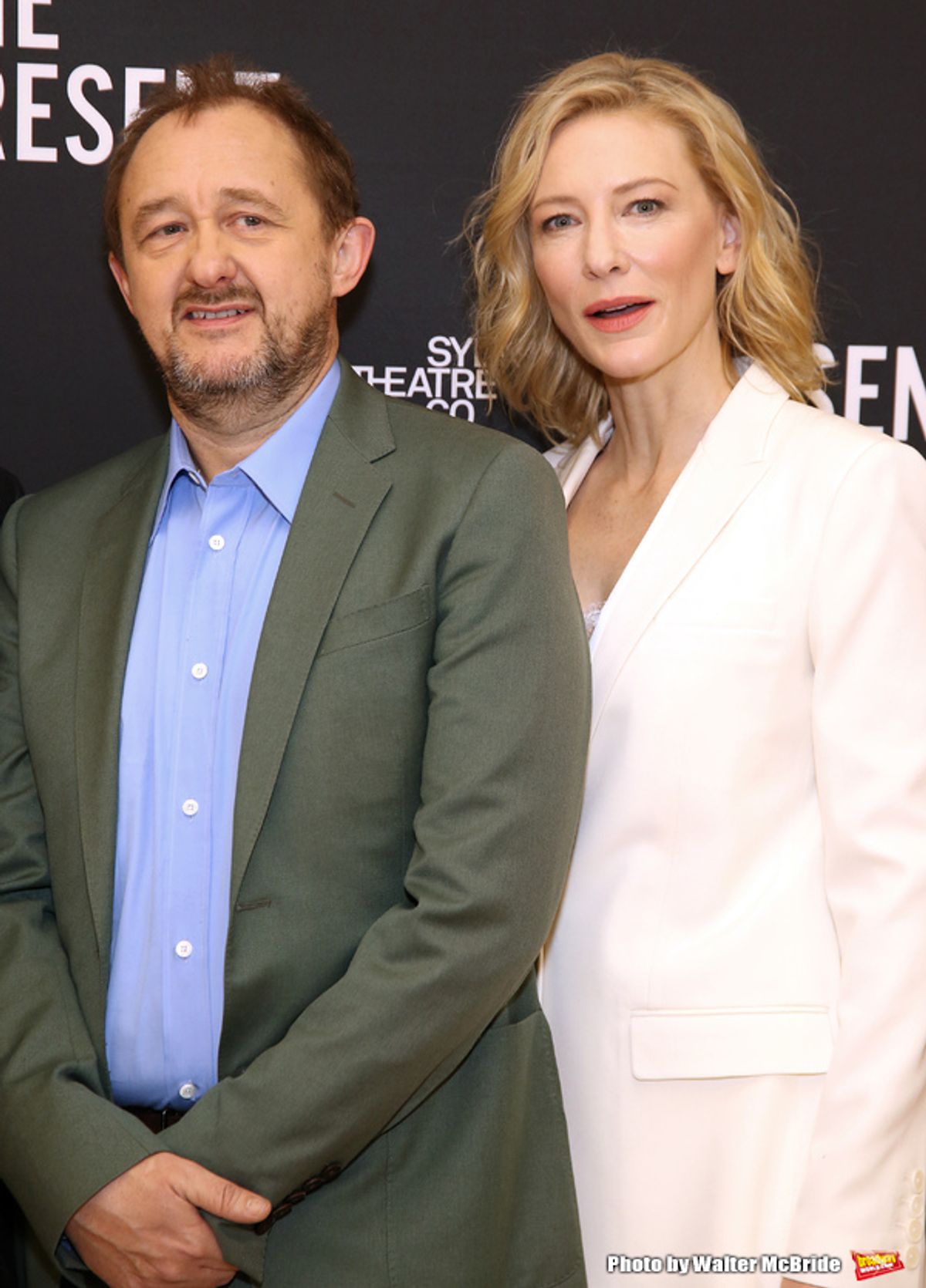 Andrew Upton and Cate Blanchett  at 
