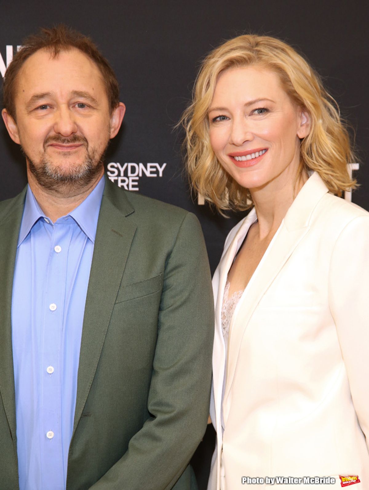 Andrew Upton and Cate Blanchett  at 