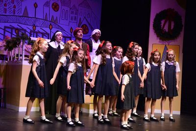 Macy Idzakovich, Jeff Gorcyca, Lisha McKoy, Sophie Knapp and The Cast of Madeline's C Photo