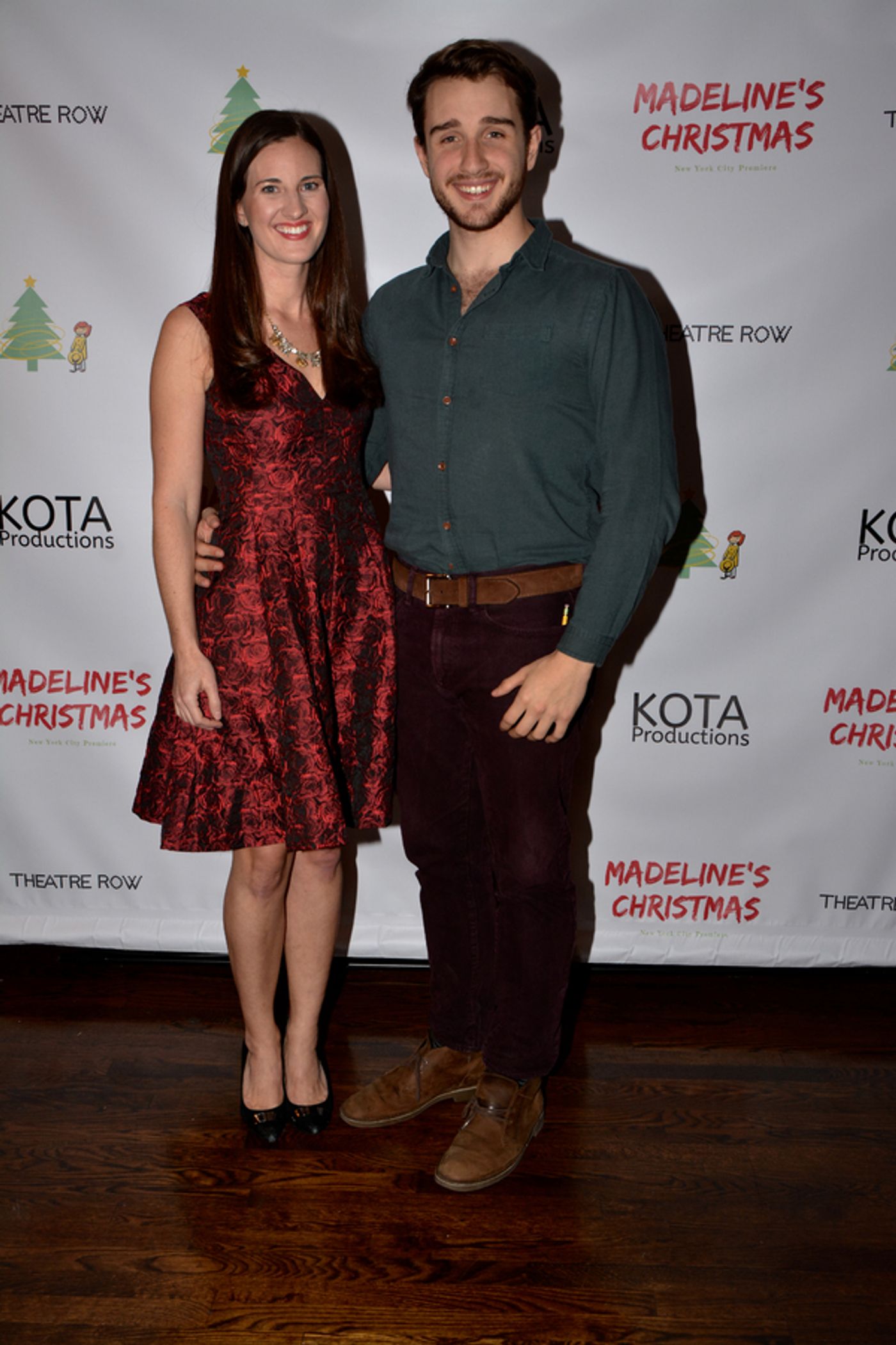 Photo Coverage: The Cast of MADELINE'S CHRISTMAS Celebrates Opening Night at the Lion Theatre  Image