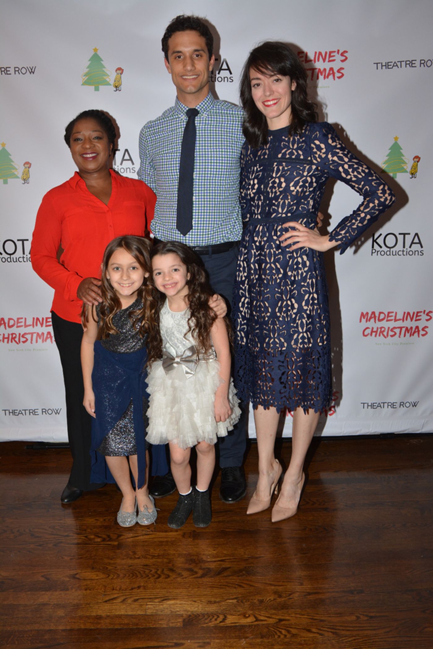 Photo Coverage: The Cast of MADELINE'S CHRISTMAS Celebrates Opening Night at the Lion Theatre  Image